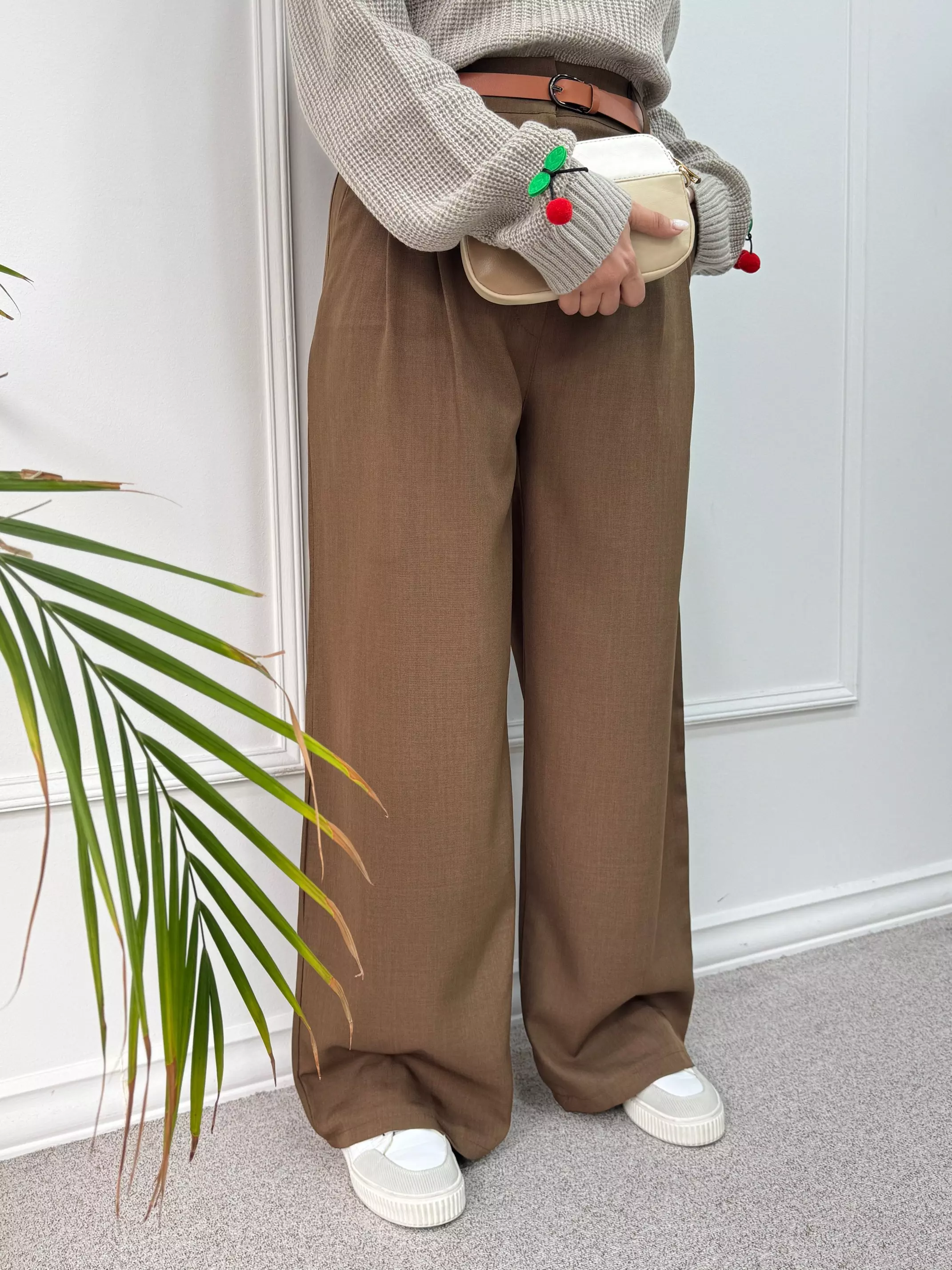 شلوار نیم بگ آیسل